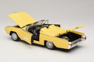Ford Thunderbird Kabriolet Žlutý Anson 1:18 30334-P1 Kov – obrázek 5 z 8