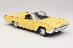 Ford Thunderbird Kabriolet Žlutý Anson 1:18 30334-P1 Kov – obrázek 6 z 8