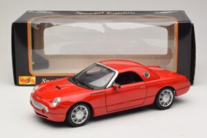 Ford Thunderbird Červený Maisto 1:18 31620 Kov – obrázek 8 z 8