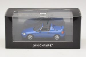 Honda CR-X del Sol EG2 Modrá Metalíza Minichamps 1:43 400161931 Kov – obrázek 5 z 5