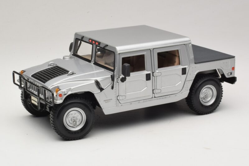 Hummer H1 Hardtop Stříbrná Maisto 1:18 36857 Kov