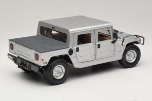 Hummer H1 Hardtop Stříbrná Maisto 1:18 36857 Kov – obrázek 3 z 8