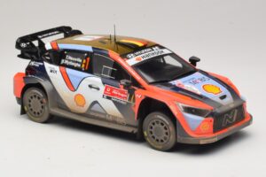 Hyundai i20 N Rally1 #1 T. Neuville / M. Wydaeghe Rally Portugal 2025 IXO 1:18 18RMC251B Kov – obrázek 4 z 6
