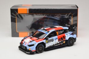 Hyundai i20 N Rally1 #16 A. Fourmaux / A. Coria Rally Monte Carlo 2026 IXO 1:18 18RMC270A Kov – obrázek 6 z 6