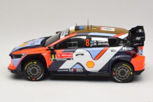 Hyundai i20 N Rally1 #8 O. Tanak / M. Jarveoja Rally Portugal 2025 IXO 1:18 18RMC251A Kov – obrázek 3 z 6
