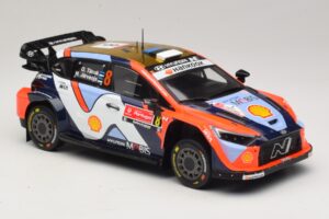 Hyundai i20 N Rally1 #8 O. Tanak / M. Jarveoja Rally Portugal 2025 IXO 1:18 18RMC251A Kov – obrázek 4 z 6