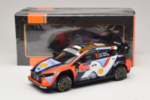 Hyundai i20 N Rally1 #8 O. Tanak / M. Jarveoja Rally Portugal 2025 IXO 1:18 18RMC251A Kov – obrázek 6 z 6