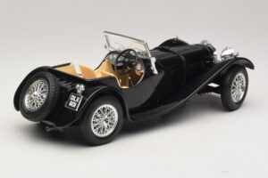 Jaguar SS100 Roadster Černý Bburago 1:18 3006-M3 Kov – obrázek 2 z 6