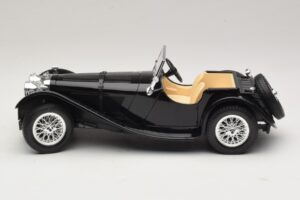Jaguar SS100 Roadster Černý Bburago 1:18 3006-M3 Kov – obrázek 3 z 6