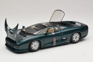 Jaguar XJ220 Zelená Metalíza Maisto 1:18 31807 Kov – obrázek 2 z 8