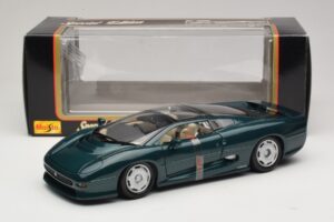 Jaguar XJ220 Zelená Metalíza Maisto 1:18 31807 Kov – obrázek 8 z 8