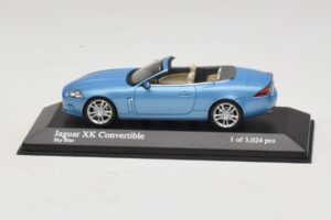 Jaguar XK X150 Kabriolet Světle Modrá Metalíza Minichamps 1:43 400130530 Kov