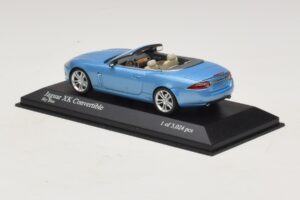 Jaguar XK X150 Kabriolet Světle Modrá Metalíza Minichamps 1:43 400130530 Kov – obrázek 3 z 5