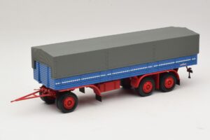 Kassbohrer 3-Achs Modrý Černý Minichamps 1:43 439161090 Kov