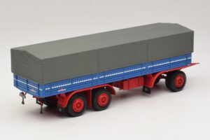 Kassbohrer 3-Achs Modrý Černý Minichamps 1:43 439161090 Kov – obrázek 2 z 6