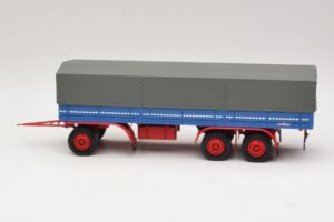 Kassbohrer 3-Achs Modrý Černý Minichamps 1:43 439161090 Kov – obrázek 3 z 6