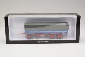 Kassbohrer 3-Achs Modrý Černý Minichamps 1:43 439161090 Kov – obrázek 6 z 6