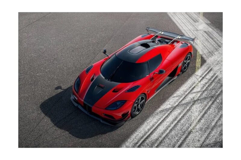 Koenigsegg Agera RS Draco Red GT Spirit 1:18 GT980 Pryskyřice