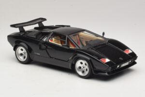Lamborghini Countach 5000 Quattrovalvole Černý Bburago 1:18 3337 Kov – obrázek 6 z 8