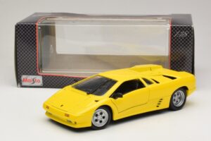 Lamborghini Diablo Žlutý Maisto 1:18 32803 Kov – obrázek 8 z 8