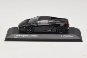 Lamborghini Gallardo Černý Minichamps 1:43 400103504 Kov