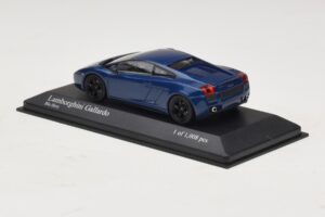 Lamborghini Gallardo Blue Metallic Minichamps 1:43 400103505 Kov – obrázek 3 z 5