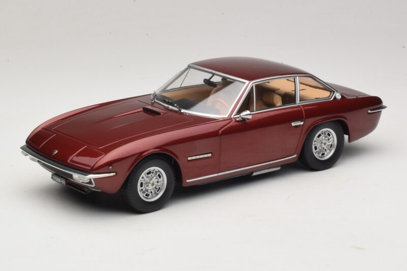 Lamborghini Islero S Červená Metalíza KK-Scale 1:18 KKDC181582 Kov