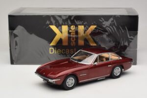 Lamborghini Islero S Červená Metalíza KK-Scale 1:18 KKDC181582 Kov – obrázek 6 z 6