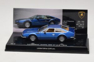 Lamborghini Jarama 400 GTS Modrý Minichamps 1:43 Lamborghini Jarama 400 GTS Modrý Minichamps 1:43 436103400 Kov
