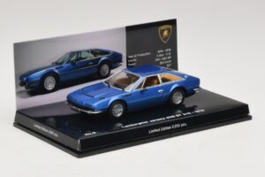 Lamborghini Jarama 400 GTS Modrý Minichamps 1:43 436103400 Kov – obrázek 2 z 5