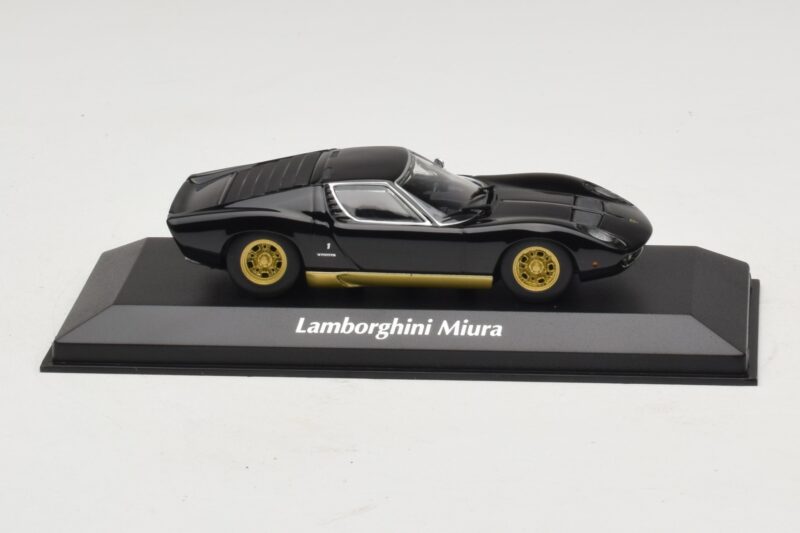 Lamborghini Miura P400 Černý Maxichamps 1:43 940103000 Kov