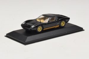 Lamborghini Miura P400 Černý Minichamps 1:43 430103004 Kov – obrázek 2 z 5