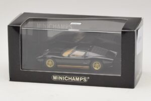 Lamborghini Miura P400 Černý Minichamps 1:43 430103004 Kov – obrázek 5 z 5