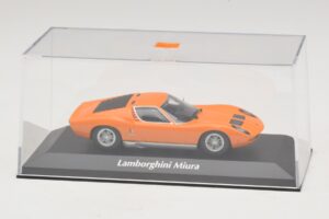 Lamborghini Miura P400 Oranžový Maxichamps 1:43 940103001 Kov – obrázek 4 z 5