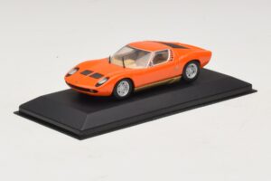 Lamborghini Miura P400 Oranžová Minichamps 1:43 430103002 Kov – obrázek 2 z 5