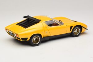 Lamborghini Miura SVR Žlutý & Černý Kyosho 1:18 08319GY Kov – obrázek 3 z 8