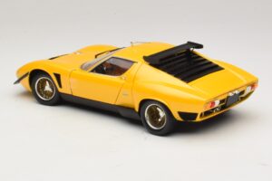 Lamborghini Miura SVR Žlutý & Černý Kyosho 1:18 08319GY Kov – obrázek 7 z 8