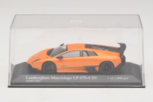 Lamborghini Murcielago LP670-4 SV Oranžová Metalíza Minichamps 1:43 400103942 Kov – obrázek 4 z 5