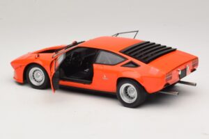 Lamborghini Urraco Rally Oranžový Kyosho 1:18 08445P Kov – obrázek 5 z 8