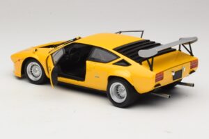 Lamborghini Urraco Rally Pearl Yellow Kyosho 1:18 08445GY Kov – obrázek 5 z 8