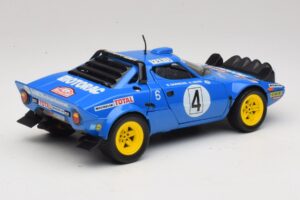 Lancia Stratos HF #4 B. Darniche / A. Mahe Rally Monte Carlo 1979 Solido 1:18 9019 Kov – obrázek 3 z 8