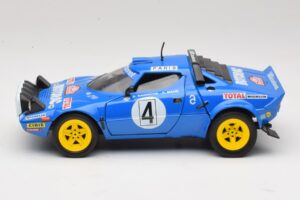 Lancia Stratos HF #4 B. Darniche / A. Mahe Rally Monte Carlo 1979 Solido 1:18 9019 Kov – obrázek 4 z 8