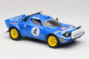 Lancia Stratos HF #4 B. Darniche / A. Mahe Rally Monte Carlo 1979 Solido 1:18 9019 Kov – obrázek 6 z 8