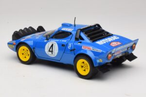 Lancia Stratos HF #4 B. Darniche / A. Mahe Rally Monte Carlo 1979 Solido 1:18 9019 Kov – obrázek 7 z 8