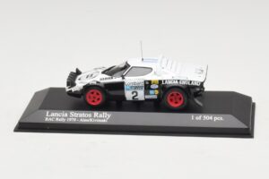 Lancia Stratos Rally #2 M. Alen / I. Kivimaki RAC Rally 1979 Minichamps 1:43 Lancia Stratos Rally #2 M. Alen / I. Kivimaki RAC Rally 1979 Minichamps 1:43 430791202 Kov