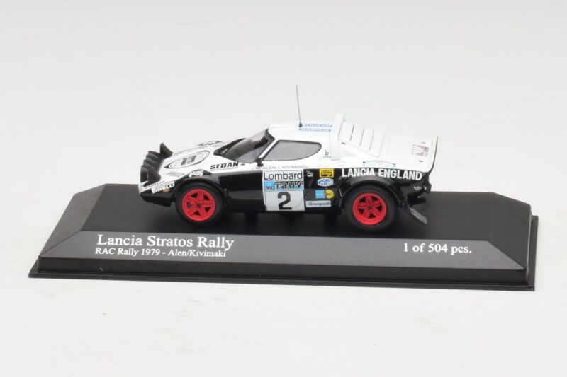 Lancia Stratos Rally #2 M. Alen / I. Kivimaki RAC Rally 1979 Minichamps 1:43 Lancia Stratos Rally #2 M. Alen / I. Kivimaki RAC Rally 1979 Minichamps 1:43 430791202 Kov