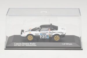 Lancia Stratos Rally #23 Walfridson / Frazer RAC Rally 1976 Minichamps 1:43 430761223 Kov – obrázek 4 z 5