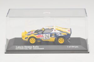 Lancia Stratos Rally #24 F. Tabaton / Radaelli San Remo Rally 1980 Minichamps 1:43 430801224 Kov – obrázek 4 z 5