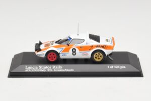 Lancia Stratos Rally #8 Livieratos / Manolis Acropolis Rally 1978 Minichamps 1:43 Lancia Stratos Rally #8 Livieratos / Manolis Acropolis Rally 1978 Minichamps 1:43 430781208 Kov