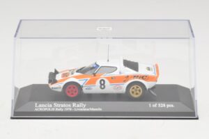 Lancia Stratos Rally #8 Livieratos / Manolis Acropolis Rally 1978 Minichamps 1:43 430781208 Kov – obrázek 4 z 5